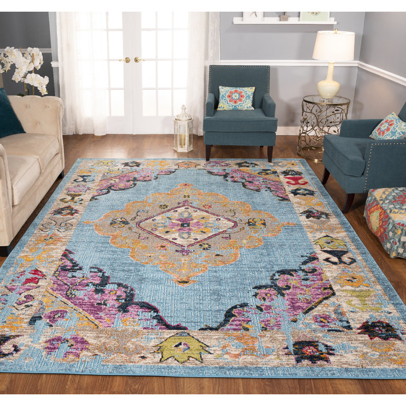 Larrick Oriental Indoor Rug, Runner 2'2" x 6'