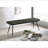 Espresso and Black Tufted Cushion Side Bench