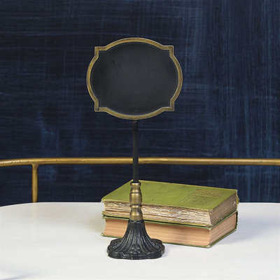 Présentoir de table ovale