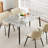 Khaleesie Rectangular Sintered Stone Ceramics Dining Table-949719516