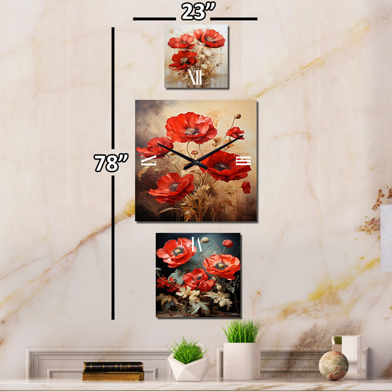 Julen Metal Wall Clock