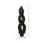 Topiaire en buis vert 5 pi Vickerman-731724903
