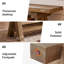 Upholstered Bench with Shelves