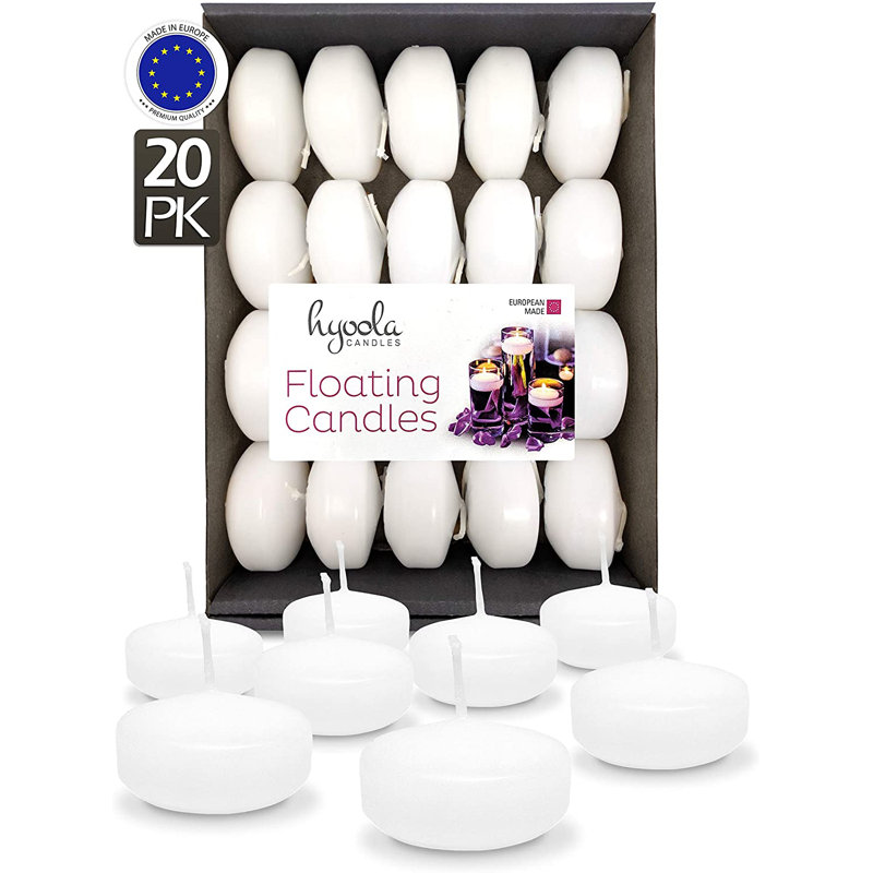 Unscented Floating Candle, White