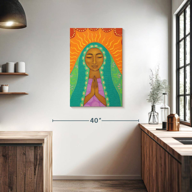 Adella Virgin De Guadalupe, 36" H x 24" W
