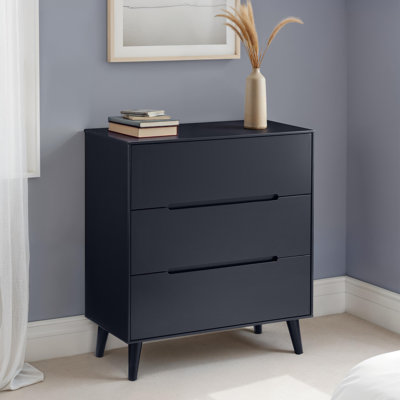 Heriberto 80cm W 3 - Drawer Chest of Drawers