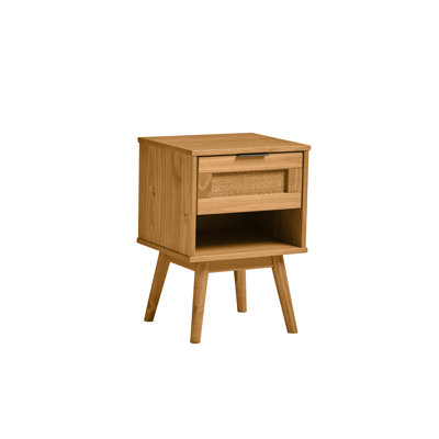 Broadview 40cm W Solid Wood Bedside Table