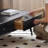 Retro rectangular solid wood coffee table-2120969798
