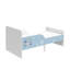 Disney Frozen Toddler Bed - Sturdy Engineered Wood Construction, Guarded Sides, Wooden Slats, Fits 140cm x 70cm Mattress (Mattress not included)