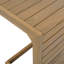 Table de bout en C brun