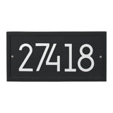 Rectangle Modern Personalized 1-Line Wall Address Plaque