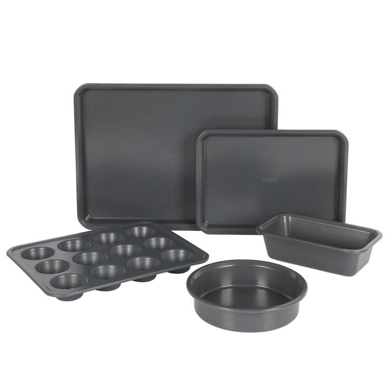 Babish 5 Piece Non-Stick Carbon Steel Bakeware Set