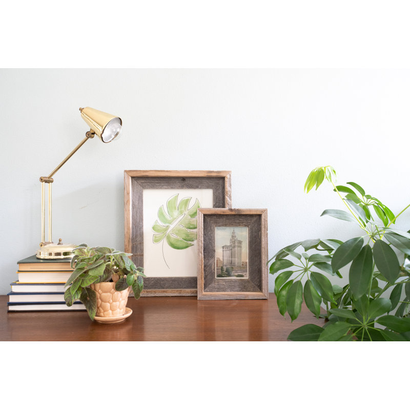 Sijtse Wood Picture Frame, Grey, 4" x 6"