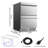 24 Inch Beverage Refrigerator Freestanding or Built-In Drawer Cooler Fridge Under Counter with LED Light and 2 Grid Organizer Classic Series