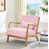 Velours côtelé rose sélectionné