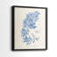 Blue Marine Algae III - reproduction encadrée de qualité supérieure - prête à être accrochée - aucun clou requis - aucun clou requis-533905860-533905880