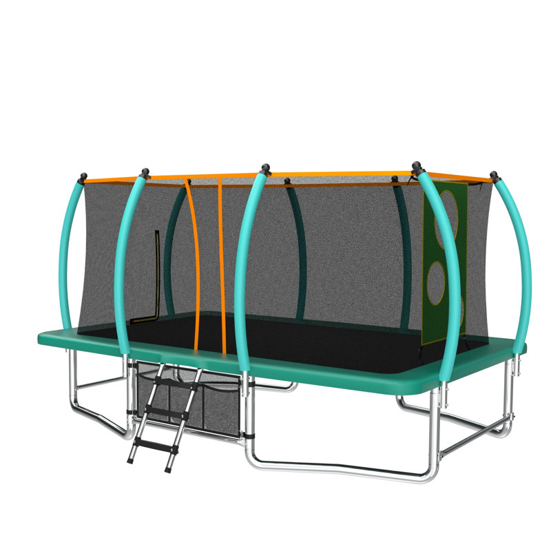 Trampoline rectangulaire extérieur 10 x 16 pi pour enfants et adultes