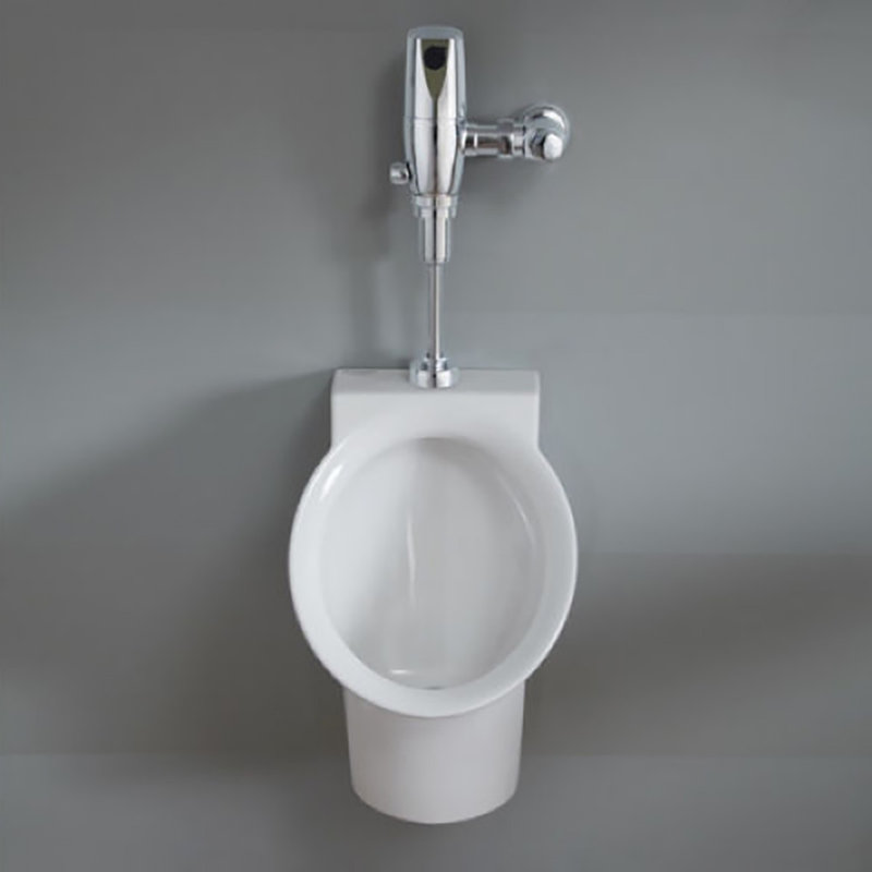 Decorum High Efficiency 0.125 Gallons GPF Ceramic Top Spud Urinal
