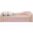 Pink Faux Shearling Teddy Fabric