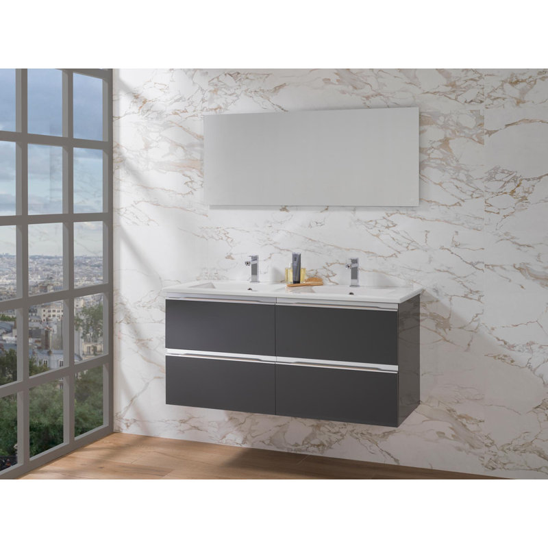 Marne 48.25'' W Double Vanity, Anthracite