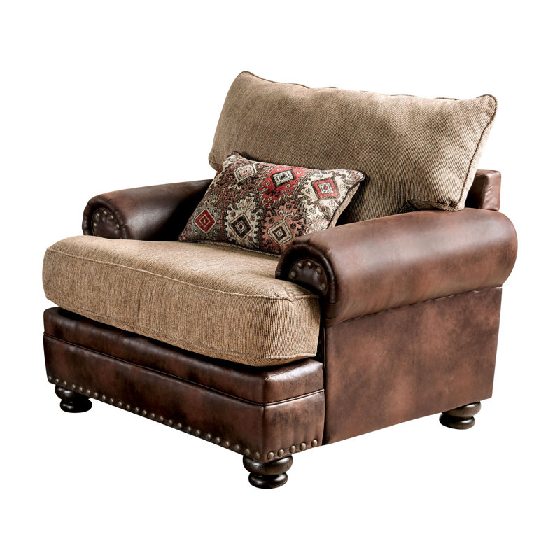 Fauteuil en chenille de 123,19 cm de large Mcfarlane