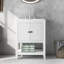 Meuble-lavabo moderne en bois massif Iundra de 24 po Ilyra (lavabo seulement)