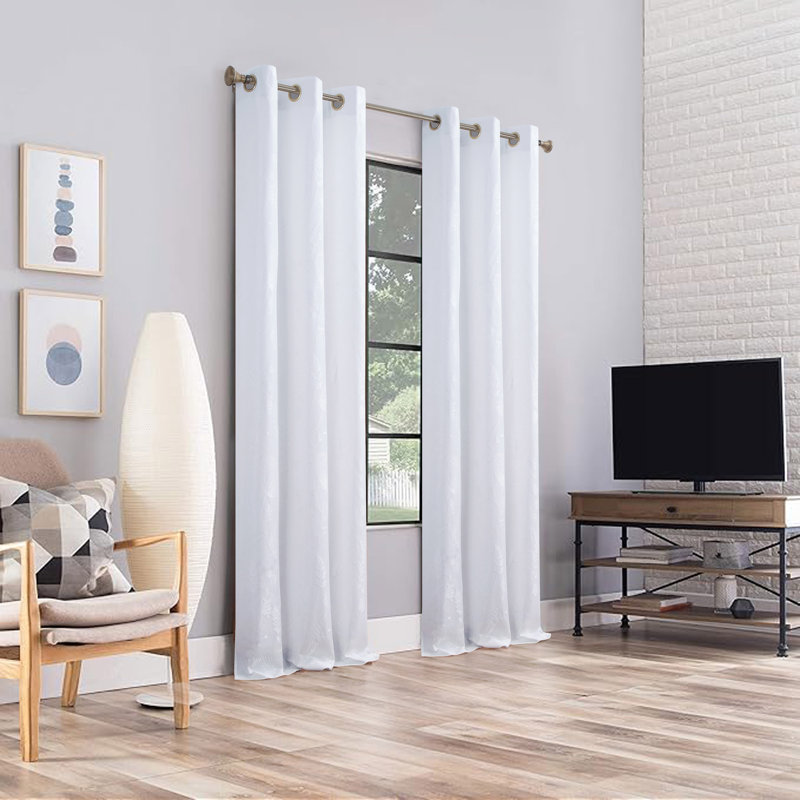 Paire de rideaux obscurcissant Charlotte 37, L 37 po x L 96 po
