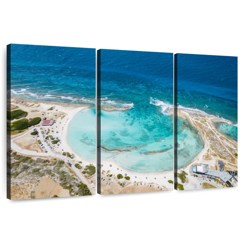 Gillard Baby Beach Aruba, 36" H x 57" W