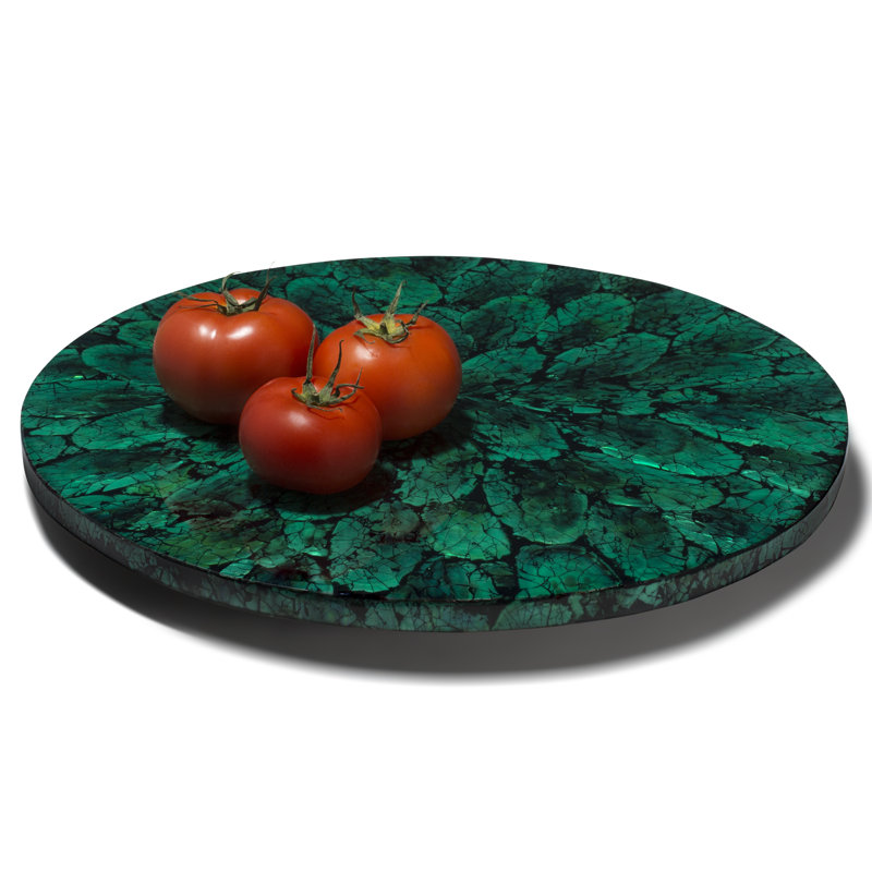 Mother Of Pearl Serving Utensil, Green