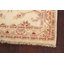 Tapis unique en laine noué à la main beige et rouge nouvel âge 3 pi x 5 pi 4 po