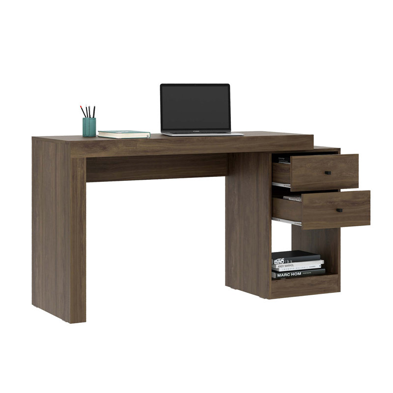 Bureau à domicile extensible, Noyer