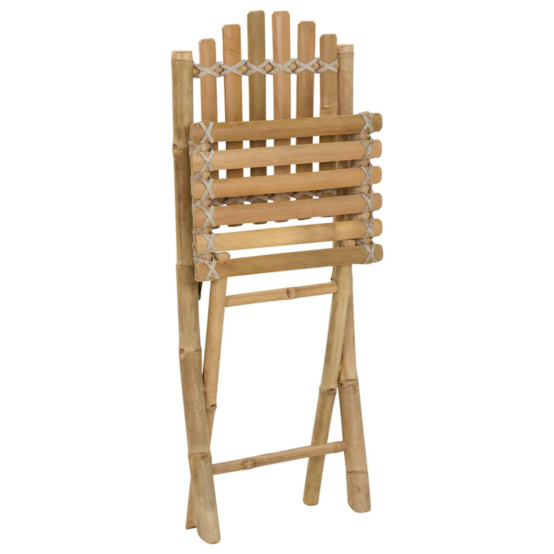 Bamboo Patio Folding Chair Folding Chair Set