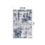 Tapis gris / bleu / ivoire Willington-1683043360