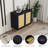 2-Door Accent Cabinet, Rattan Storage for Bedroom Living Room