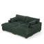 Canapé modulaire réversible 3 pièces en fausse fourrure de lapin-739848843-739848837