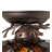7" Wide Oak Leaf & Acorn Flushmount
