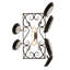 43" Long Caiden 2 Light Pot Rack