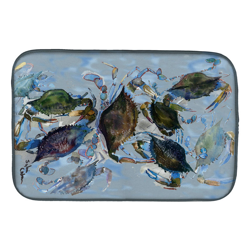 Tapis de séchage crabe