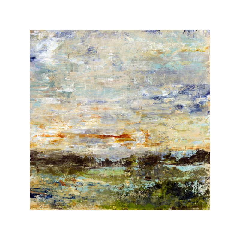 Hillside View 1 Piece Wrapped Canvas Painting, 66.04 cm H x 66.04 cm W x 1.91 cm D