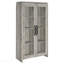 Armoire haute 2 portes en bois d'ingénierie