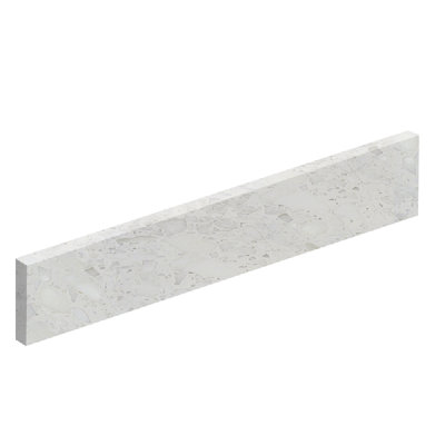 Cultured Marble 22-in Left-Hand Side Splash