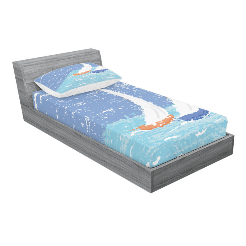 Microfiber Sheet Set, Twin XL Sheet Set with Fitted Sheet