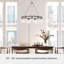 Lustre 9 lumières façon bougie Devon Park-63573970