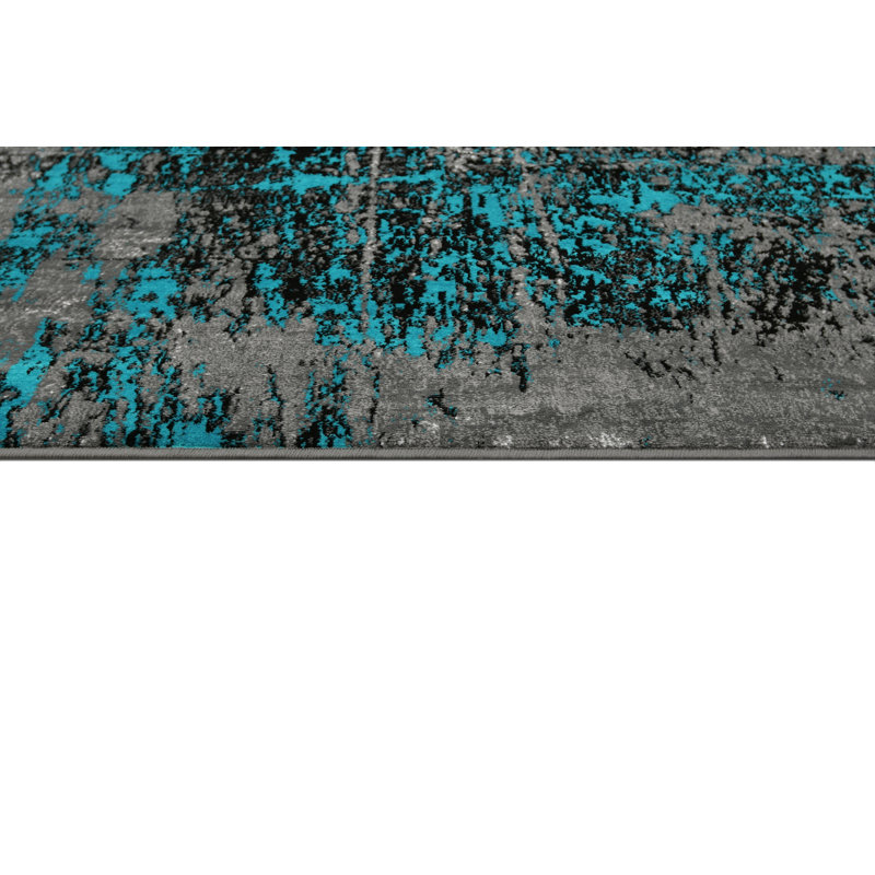 Abstract Indoor Rug, Rectangle 5' x 7'