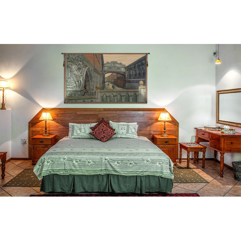 Italian Loom Woven Cotton Blend Wall Hanging