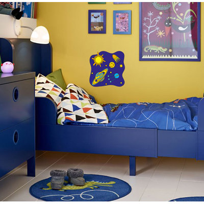 Nursery Galaxy Wall Decal Galaxy Sticker Boys Room Galaxy Wall Decor