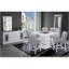 TABLE DE BAR ARIYA BLANC