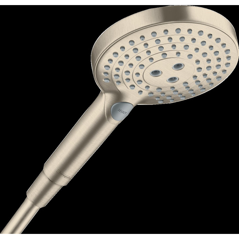 Pomme de douche Raindance S, Nickel brossé, 1,75 gallons par minute