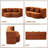 Boneless Lychee Velvet Folding Sofa Bed,No Assembly Required,Sleeper with Pillow-1027406748