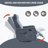 Heat Massage Manual Recliner Chair With Rocker And Swivel In Fabric For Living Room-606437412